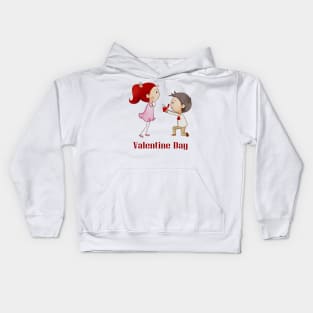 Valentine Day Kids Hoodie